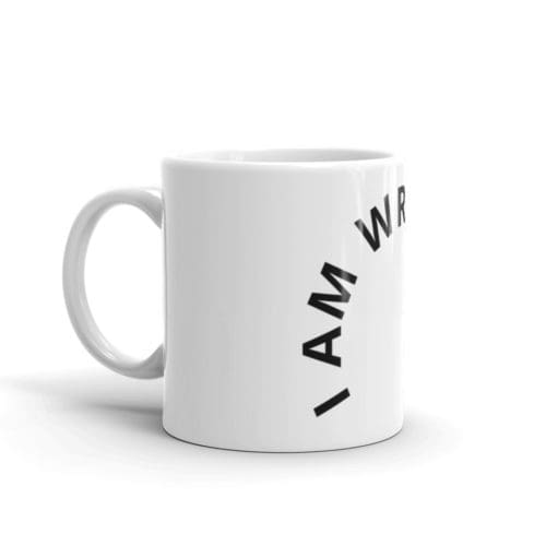 I AM WRITEOUS MUG